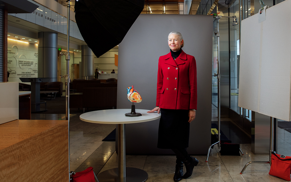 C. Noel Bairey Merz, MD, Director, Barbra Streisand Women’s Heart Center.