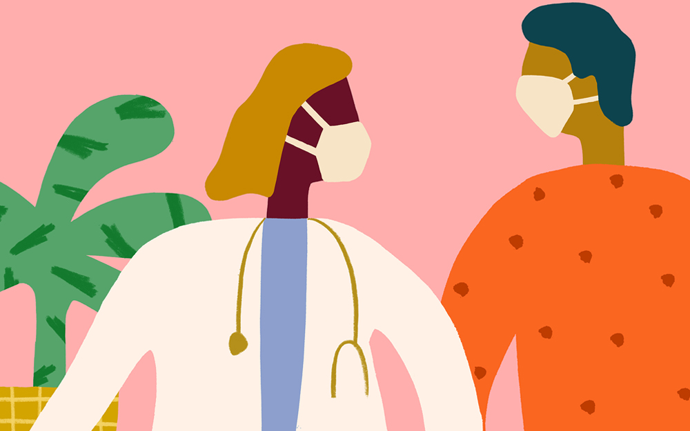 Illustration "Health Needs During Covid"